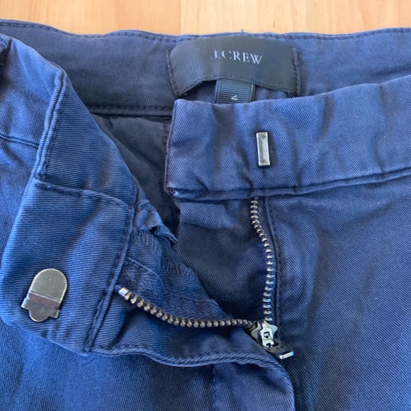 J Crew Bermuda shorts sz 4 navy blue pocket - Picture 5 of 7